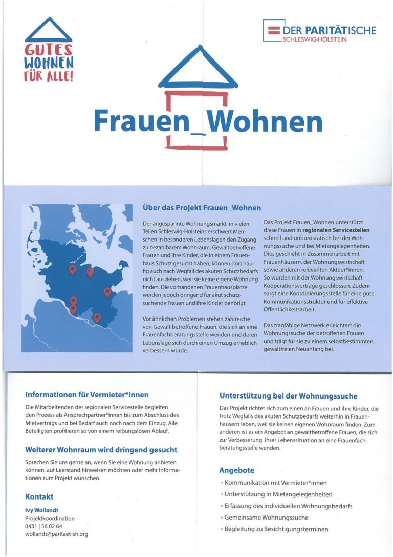 Haus & Grund Flensburg unterstützt die Initiative "Frauen